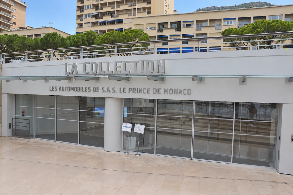 Vue de la Collection de Voitures du Prince de Monaco