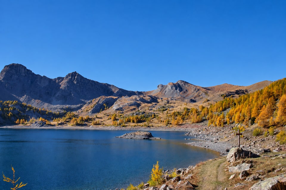 Randonnée alpine dans le parc national du Mercantour